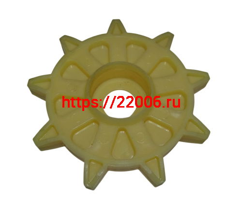 Звёздочка пластиковая со ступицей под 205 подшипник
