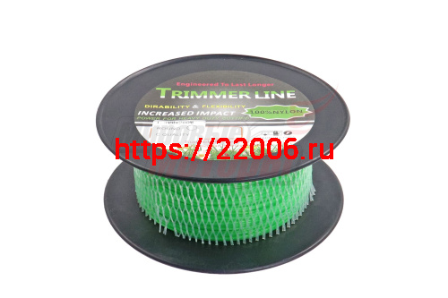 Леска триммерная (1,3*200м) TRIMMER LINE в бобине (круглая) Леска триммерная (1,3*200м) TRIMMER LINE в бобине (круглая)