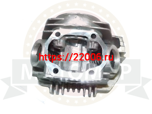 Головка цилиндра "Альфа, Zodiak" 52,4 мм (110 см3) с клапанами без распредвала, без крышки кл.. фото 4 Головка цилиндра "Альфа, Zodiak" 52,4 мм (110 см3) с клапанами без распредвала, без крышки кл.. фото 4