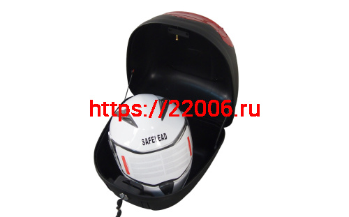 Кофр багажный мото задний CIGNA E-35 29л черный фото 3