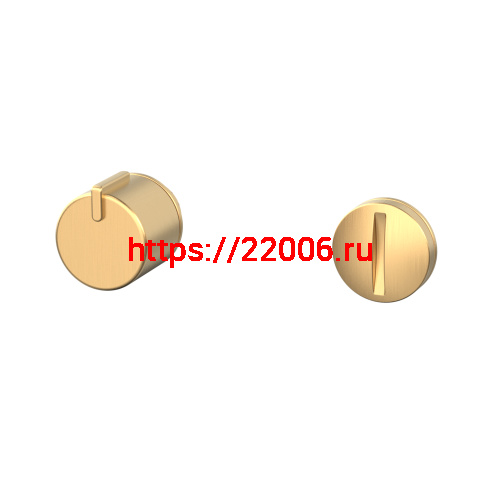 Ручка Armadillo (Армадилло) поворотная BK6.R.YM FSG-39 флор. золото фото 5