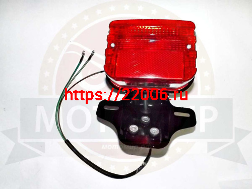 Стоп-сигнал Альфа большой , красный (ТЮНИНГ)