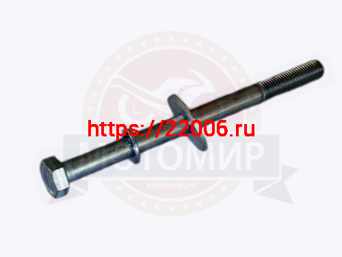 Болт крепления вар. Сафари на Лифан 21л.с. вал 25мм, М10*140мм*1,25 + 2 шайбы (гровер+увеличенная) Болт крепления вар. Сафари на Лифан 21л.с. вал 25мм, М10*140мм*1,25 + 2 шайбы (гровер+увеличенная)
