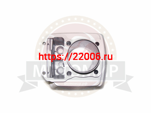 Цилиндр в сборе с поршнем CG200 см3 63,50мм 163FML (H104мм, h76мм, палец 15мм) фото 3