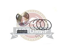 Поршень 63,50 мм 4 такт. 163FML  Хантер (CG/CB200) (кольца, палец d15мм, стопорн. кольца)