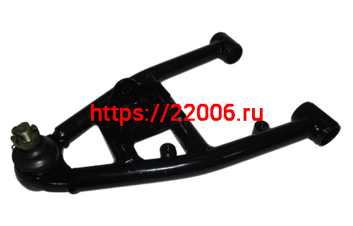 Рычаг нижний правый SPORTY 250 в сборе с шаровой (617585 + 111340) Рычаг нижний правый SPORTY 250 в сборе с шаровой (617585 + 111340)