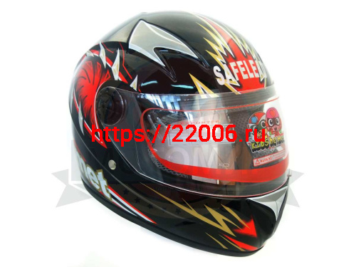 Шлем интеграл "Safelead" HF-909 Детский, рисунок E07, размер M (16 шт. в уп.) фото 3 Шлем интеграл "Safelead" HF-909 Детский, рисунок E07, размер M (16 шт. в уп.) фото 3