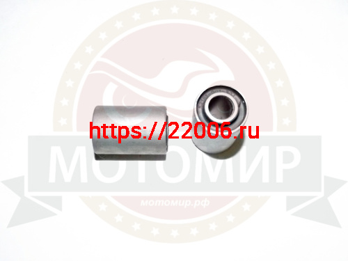 Сайлентблок 23 мм D23*L33/d10*L35 вилки маятника "Альфа" (компл.-2 шт.) (ПР) Сайлентблок 23 мм D23*L33/d10*L35 вилки маятника "Альфа" (компл.-2 шт.) (ПР)