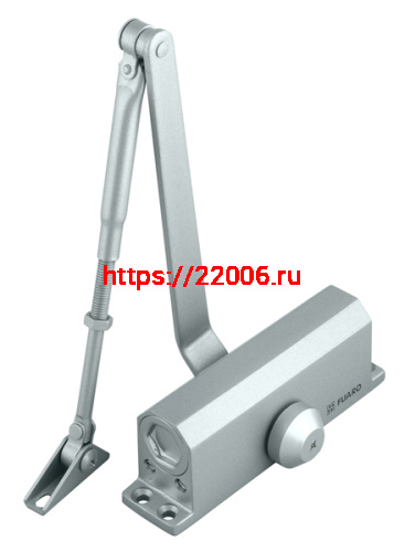 Доводчик Fuaro (Фуаро) дверной DC20-4 (DC-204) AL до 85 кг (алюминий)