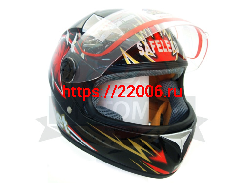 Шлем интеграл "Safelead" HF-909 Детский, рисунок E07, размер M (16 шт. в уп.) фото 2 Шлем интеграл "Safelead" HF-909 Детский, рисунок E07, размер M (16 шт. в уп.) фото 2