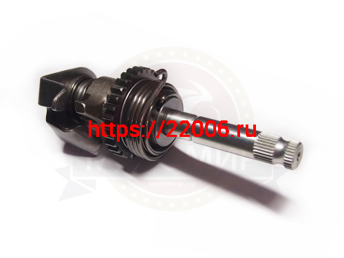 Вал кикстартера в сборе 167FMM (230CGB) ADVENTURE 250 (15010041) Вал кикстартера в сборе 167FMM (230CGB) ADVENTURE 250 (15010041)
