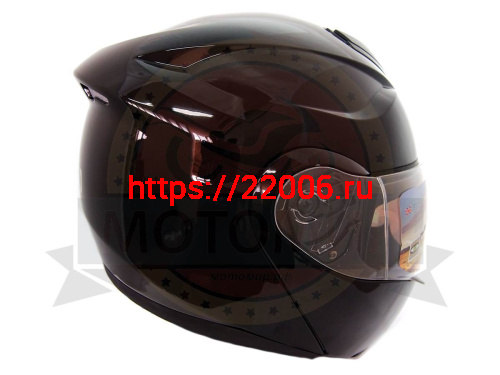 Шлем модуляр "Safelead" HF-119 TRANSFORMER с встр. очками, черный, серебристый размер S фото 5 Шлем модуляр "Safelead" HF-119 TRANSFORMER с встр. очками, черный, серебристый размер S фото 5