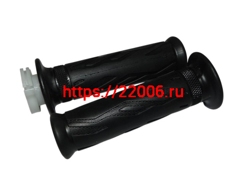 Ручка руля правая (газа) COBRA SRM в сборе (с резинкой) + руля левая (резинка) (45050138 + 45060132) Ручка руля правая (газа) COBRA SRM в сборе (с резинкой) + руля левая (резинка) (45050138 + 45060132)