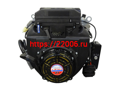 Двигатель LIFAN 27 л.c. 2V78F-2A PRO с катушкой освещения РУЧ+ЭЛЕК.СТАРТ 12В 20А 240Вт Двигатель LIFAN 27 л.c. 2V78F-2A PRO с катушкой освещения РУЧ+ЭЛЕК.СТАРТ 12В 20А 240Вт