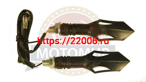 Боковой фонарь (LED) (компл. - 1 пар) WKT-TL-12S черный фото 2