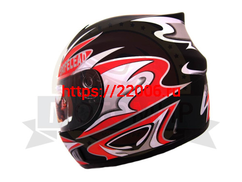 Шлем интеграл "Safelead" HF-160 "Анти Крыло" MATT BLACK CI размер M фото 4 Шлем интеграл "Safelead" HF-160 "Анти Крыло" MATT BLACK CI размер M фото 4