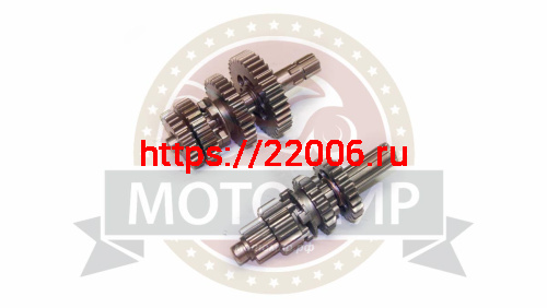 Коробка в сборе Альфа, Сигма 125 см3