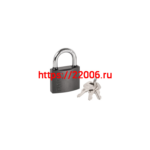 Замок Punto (Пунто) навесной PK-0132 3 key англ.ключ.